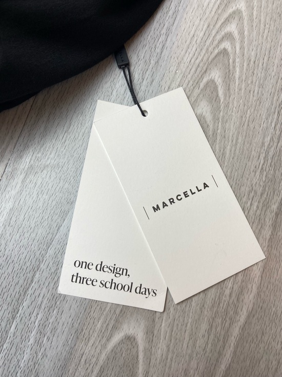 Marcella NYC Belmont Skirt Light European French Terry Maxi Skirt Size Medium - Picture 13 of 16